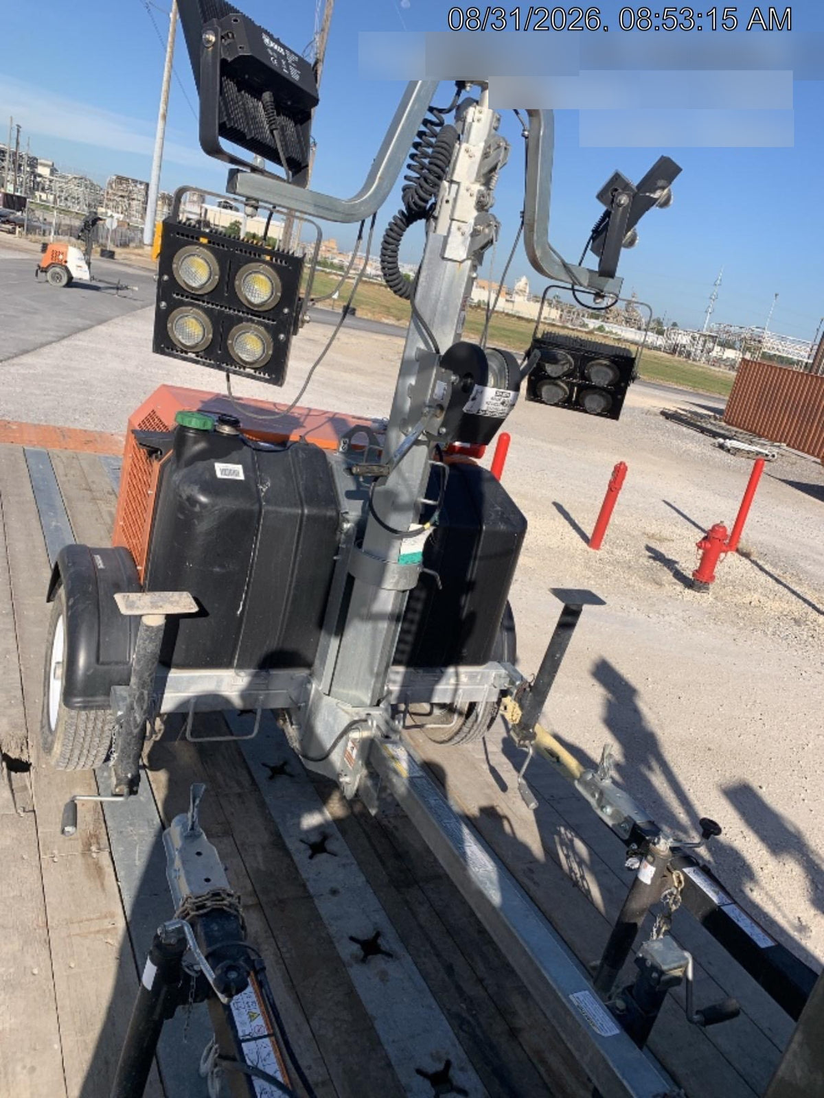 2024 Wanco WLTT-4MM4K Diesel, Deep Sea Controller, Shore Power Plug, Auto Start, (4) 350W LED Floodlights, 4kW Generator, 60 Gal Fuel Tank, 2" Ball, T3