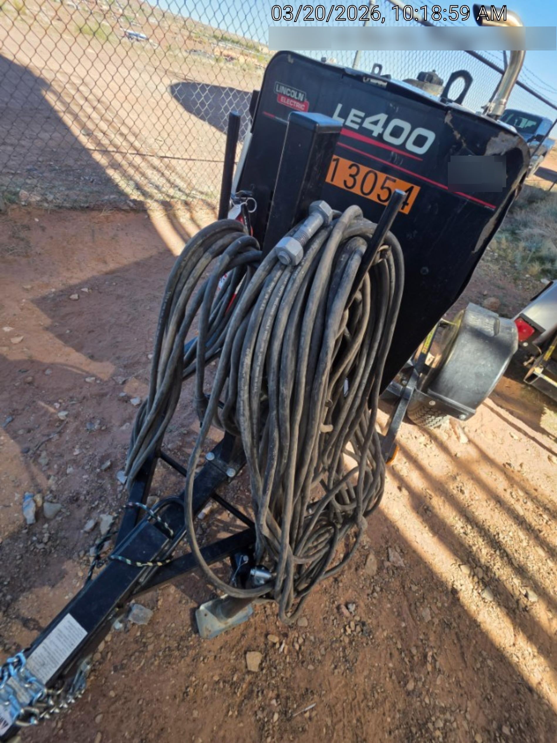 2024 Lincoln Electric LE400 Kubota V1505, Trlr, Cable Rack, Light Kit, ES Decals, T3