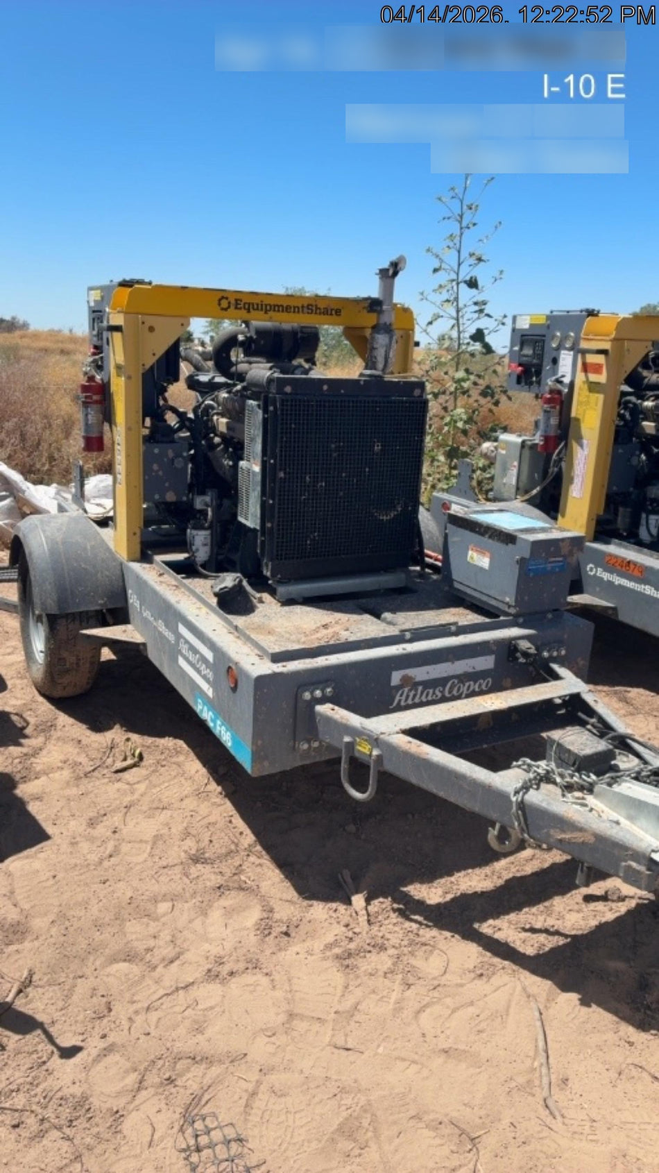 2022 ATLAS COPCO PAC F66 KD