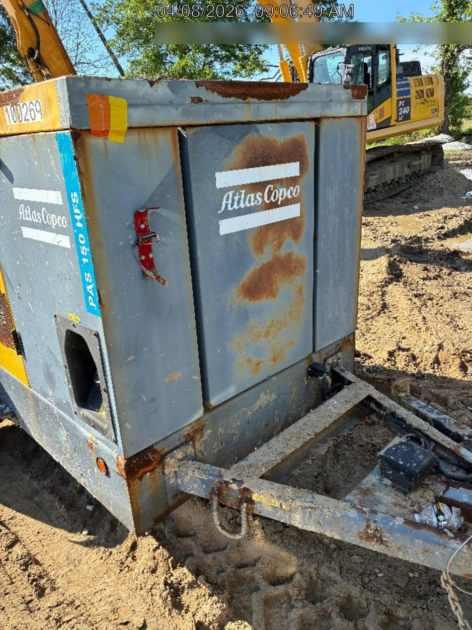 2020 ATLAS COPCO PAS 150 HF CS Enclosed