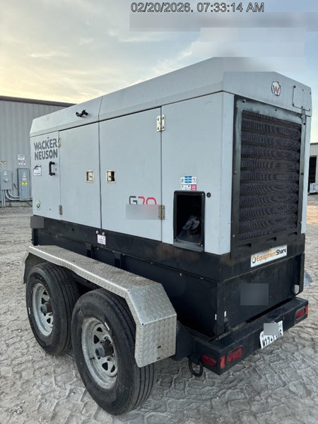 2018 WACKER NEUSON G70