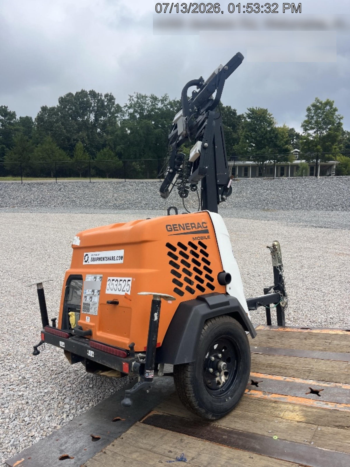 2023 Generac MLT2 Diesel, Flex Switch 120V Input, Powerzone Controller, (4) 320W LED Lights, 4kW Generator, 39.9 Gal Fuel Tank, 2" Ball, T3