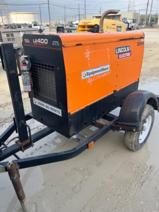 2022 Lincoln Electric LE400 Kubota V1505, Trlr, Cable Rack, Light Kit, ES Decals, T3