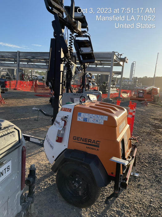 2023 Generac MLT2 Diesel, Flex Switch 120V Input, Powerzone Controller, (4) 320W LED Lights, 4kW Generator, 39.9 Gal Fuel Tank, 2" Ball, T3