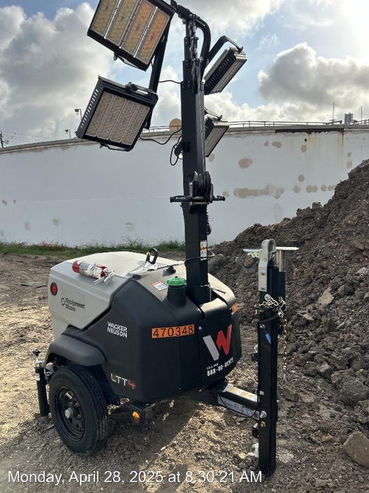 2024 Wacker Neuson LTT4 Diesel, Kohler KDW702, Deep Sea Controller, Auto Start, LED 320W, Bypass Outlet, T3