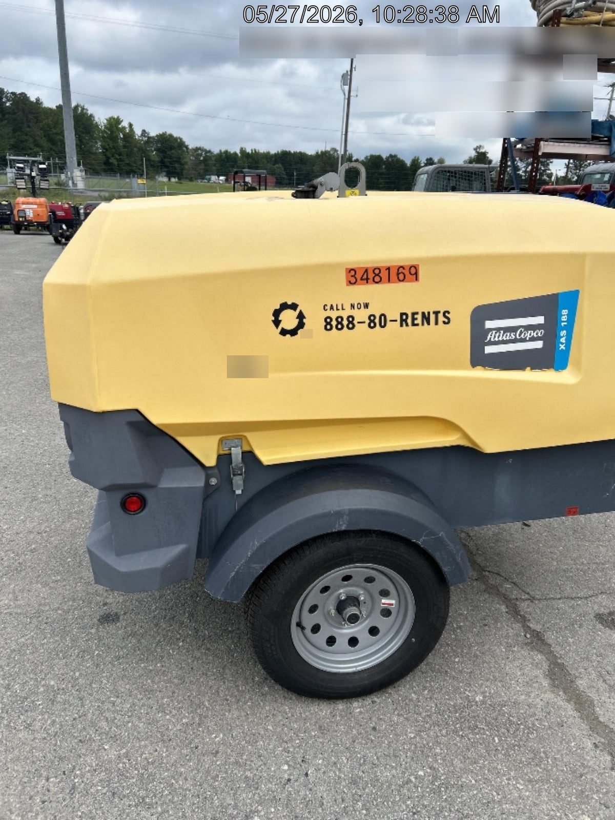 2023 ATLAS COPCO XAS188 CWK