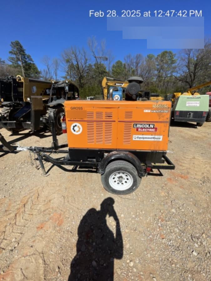 2021 Lincoln Electric Vantage 549X Ready Pak 3, ORANGE (includes trailer, cable rack, fender light kit)