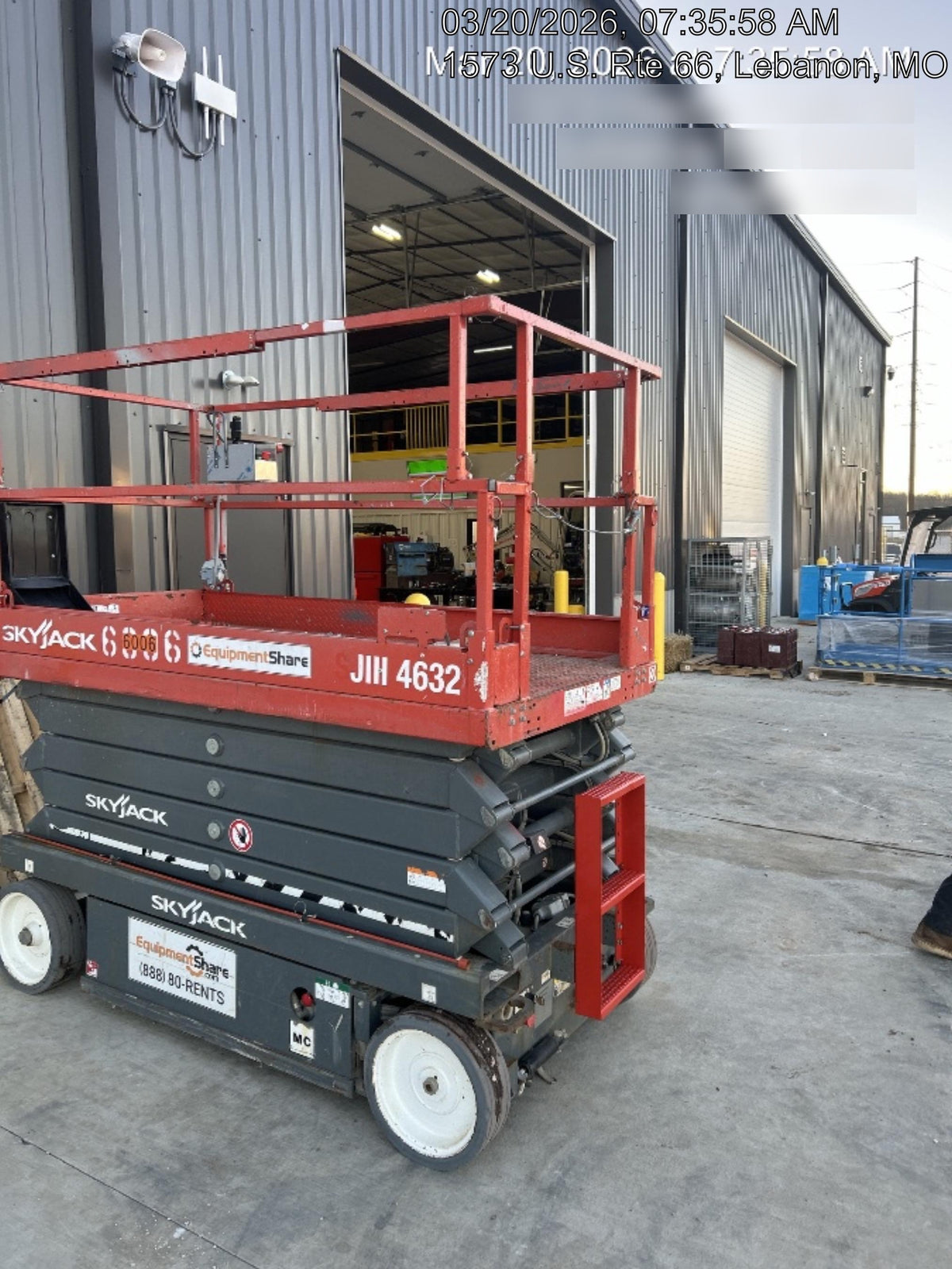 2017 Skyjack SJIII-4632 Skyjack SJ4632, Trojan Battery Set, Extended Warranty 5yr/5k hr