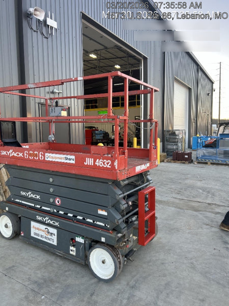 2017 Skyjack SJIII-4632 Skyjack SJ4632, Trojan Battery Set, Extended Warranty 5yr/5k hr
