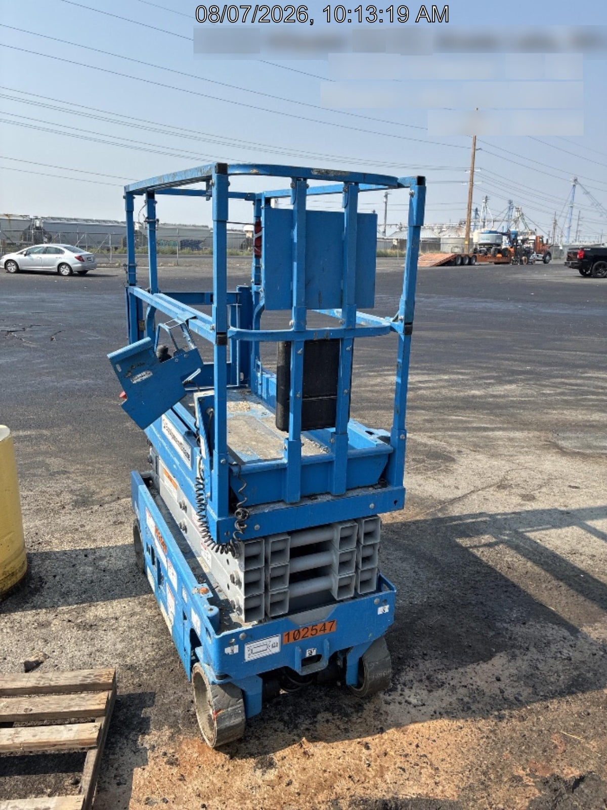 2020 Genie GS-1930 Solid Non Marking Tires, Beacon, Folding rails with half height swing gate, 800W Inverter