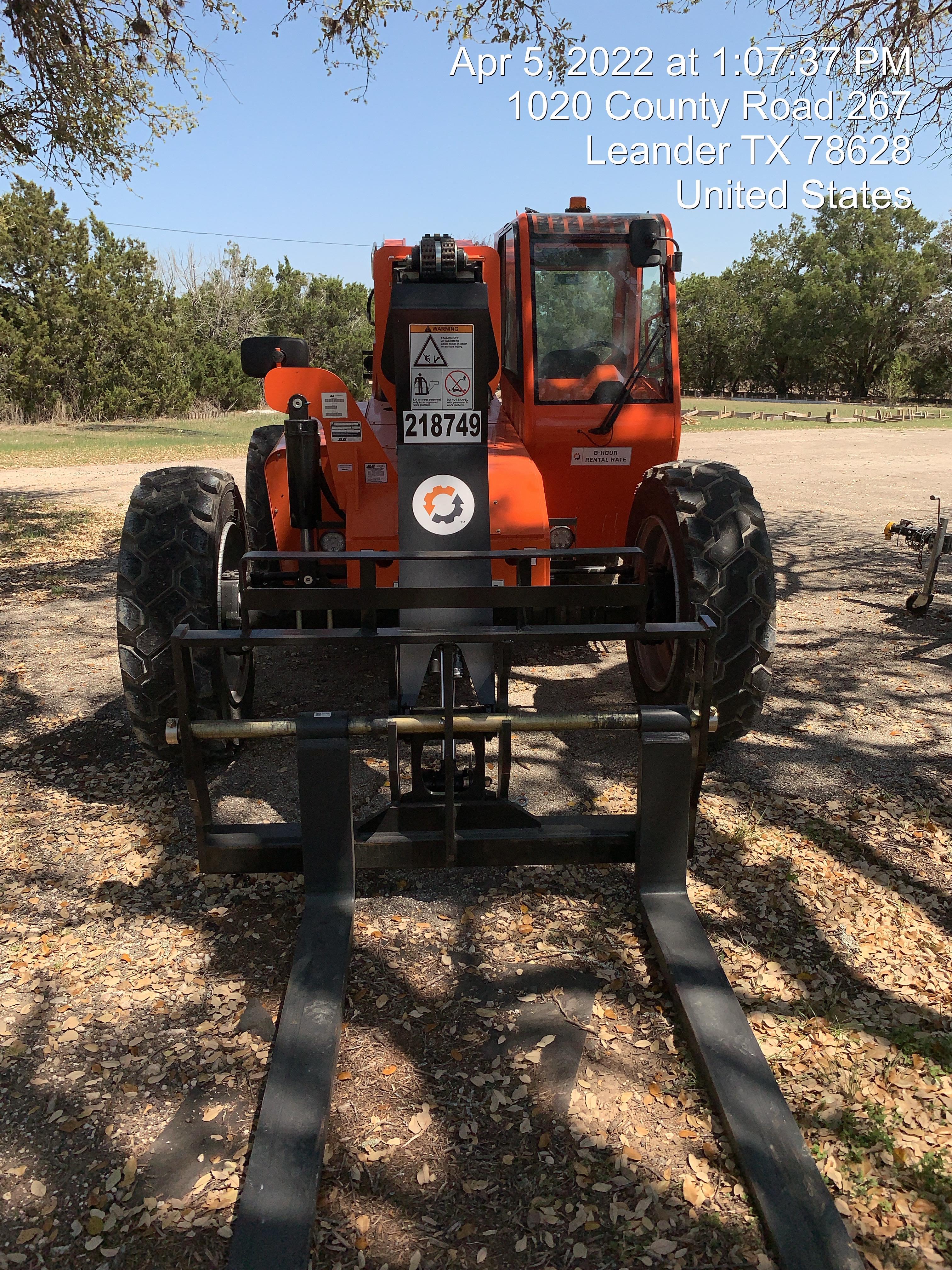2022 Skytrak 6036 74Hp Dsl, Cab/Heat/Air, Duraforce FF Tires, LED WL