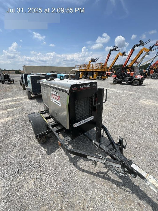 2024 Lincoln Electric LE400 Kubota V1505, Trlr, Cable Rack, Light Kit, ES Decals, T3