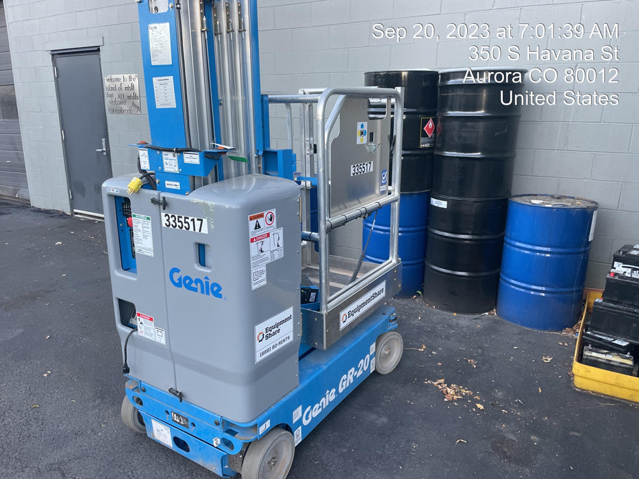 2023 GENIE GR-20
