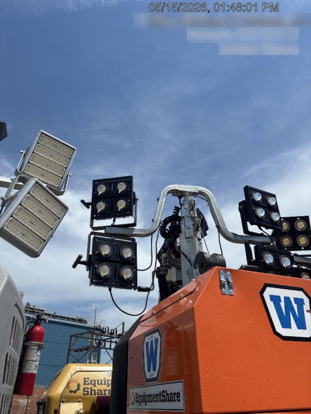 2024 Wanco WLTT-4MM4K Diesel, Deep Sea Controller, Shore Power Plug, Auto Start, (4) 350W LED Floodlights, 4kW Generator, 60 Gal Fuel Tank, 2" Ball, T3