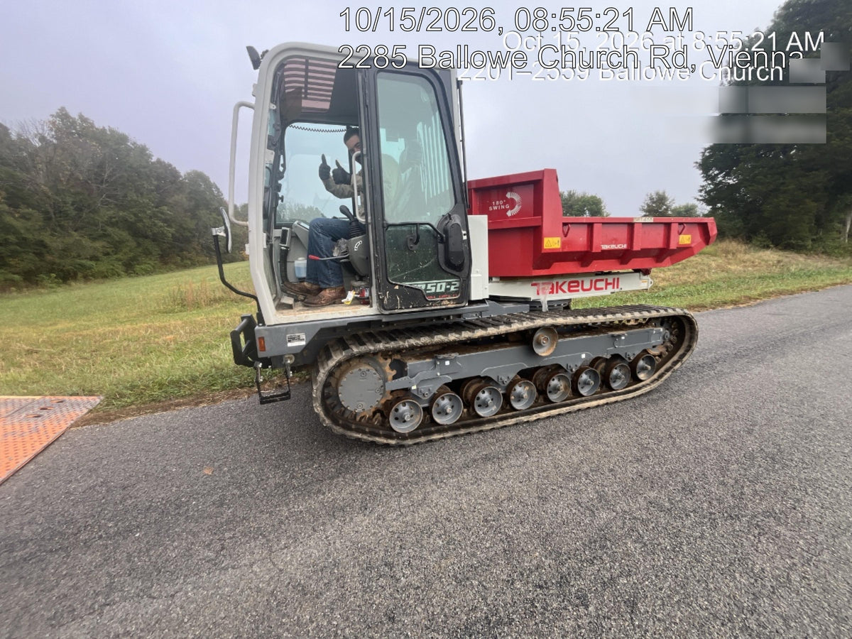 2025 TAKEUCHI TCR 50-2CR