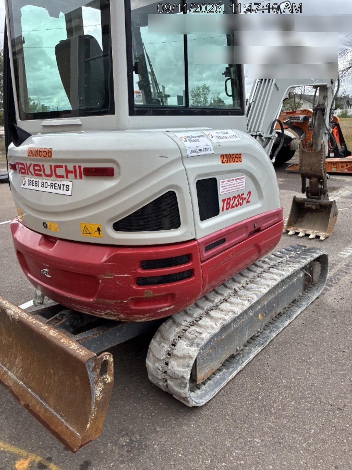 2022 TAKEUCHI TB235-2CR