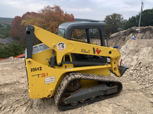 2018 Wacker Neuson ST31 Wacker Neuson ST31 w/Canopy, EH Joystick, Variable Speed Fan, 75" Bucket LP w/ Teeth , Auger with 9", 12", 18", and 24" Bits