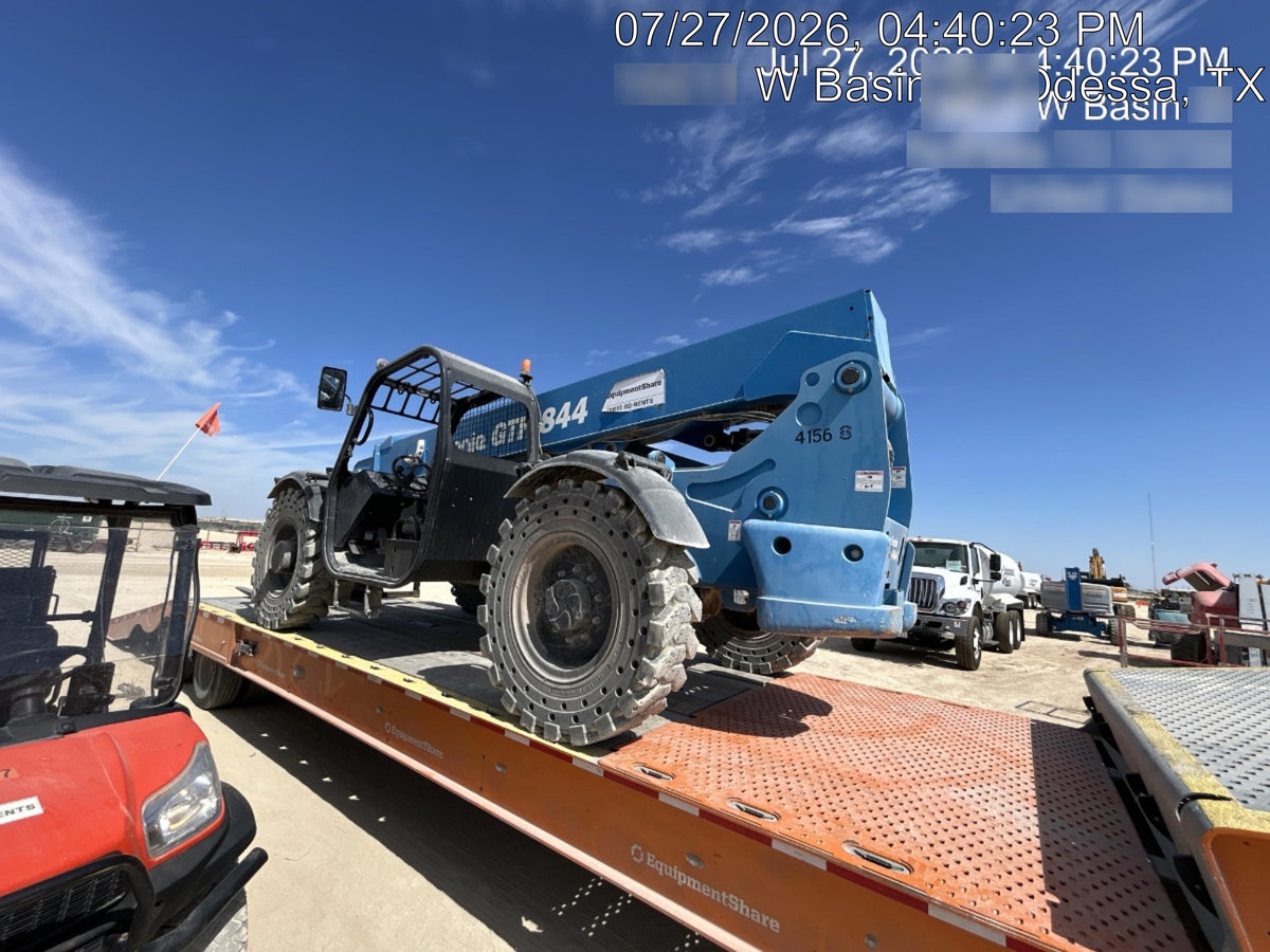 2017 Genie GTH-844 Genie GTH844, 60" Carriage, Solid Tires