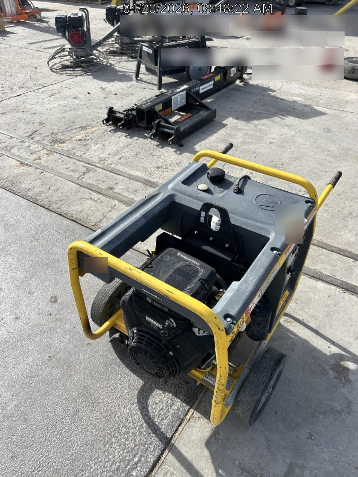 2018 Wacker Neuson GPS9700V Wacker Neuson GPS9700V Portable Generator