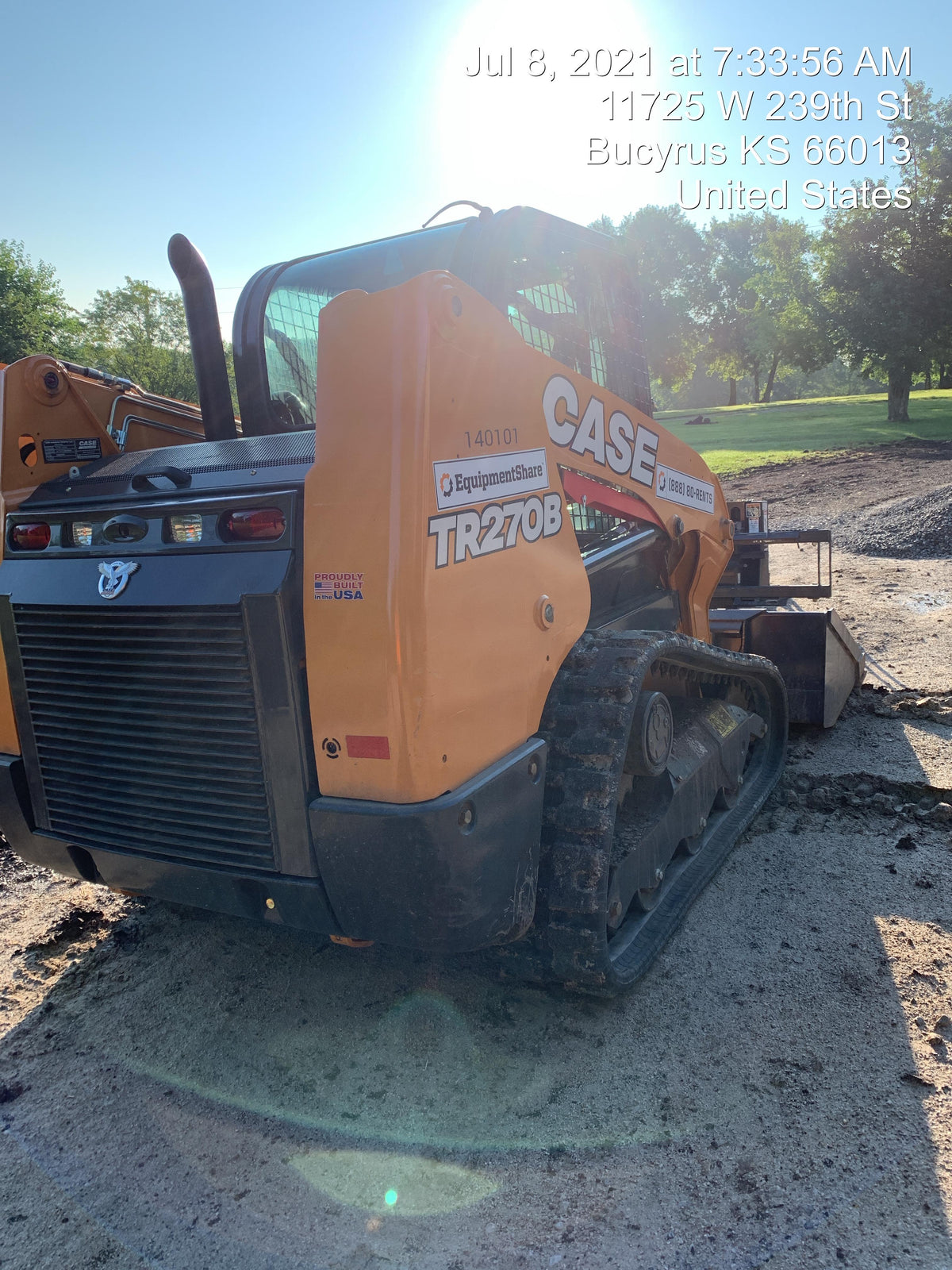 2021 CASE TR270B