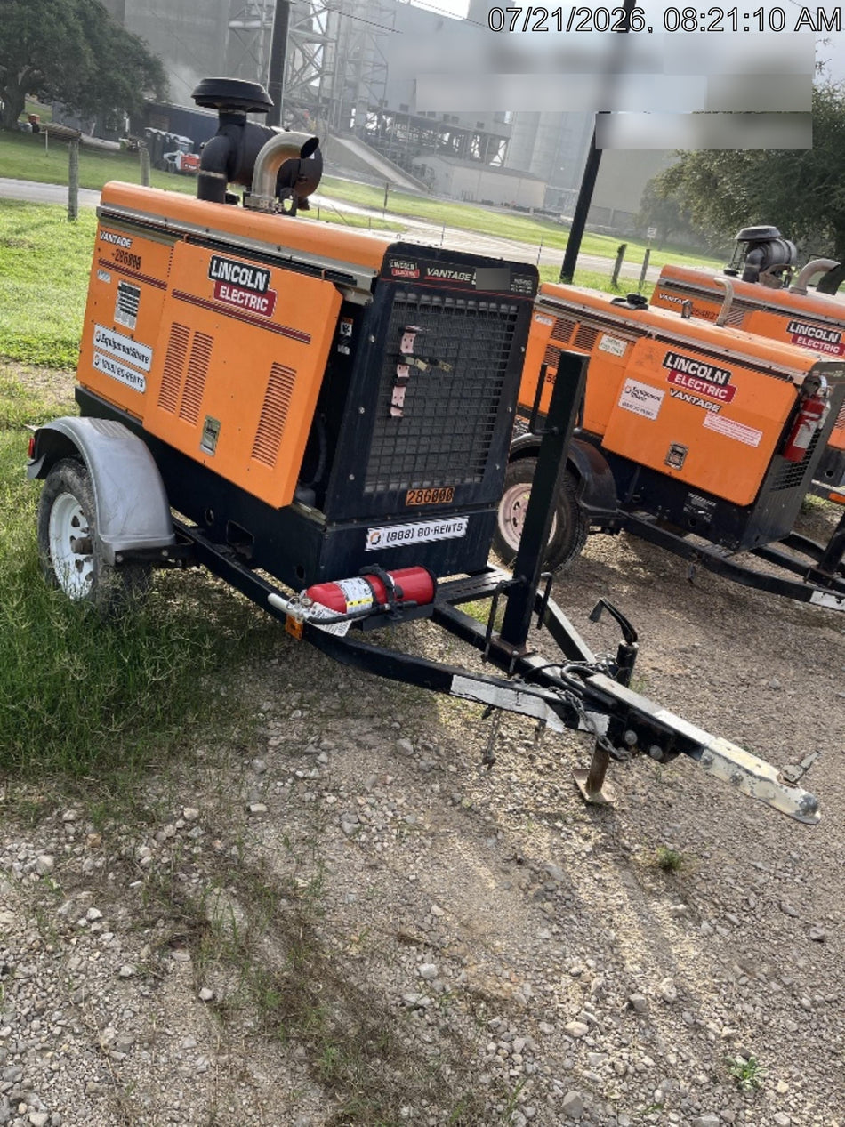 2022 Lincoln Electric Vantage 549X Crosslink Technology, Trailer Mounted, ES Decals, T3