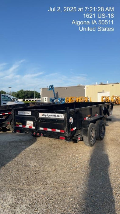 2025 BIG TEX TRAILER 16LP-14BK6SIRPD