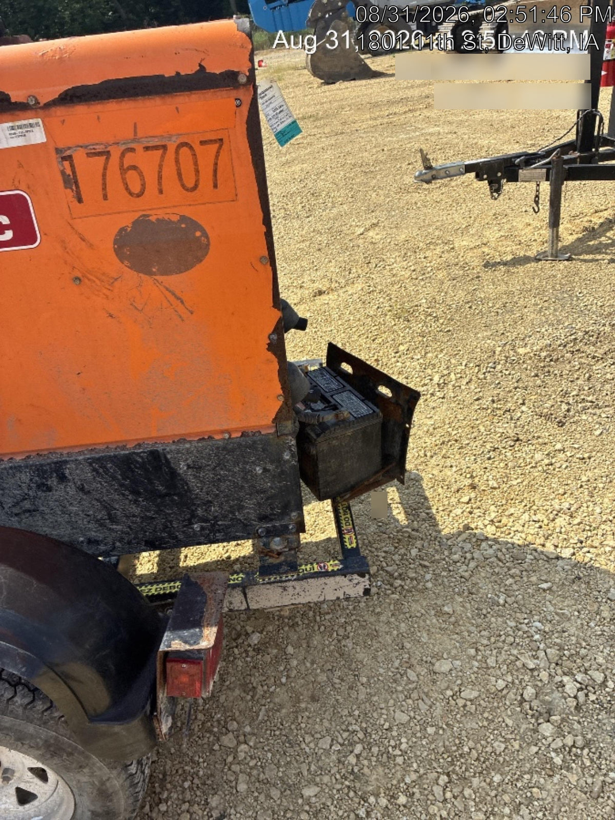 2021 Lincoln Electric Vantage 322 Vantage 322 Ready Pak 3 w/ Decals, ORANGE (includes trailer, cable rack, fender light kit) NO Telematics