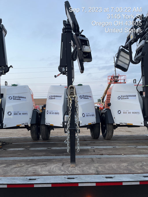 2023 Generac MLT2 Diesel, Flex Switch 120V Input, Powerzone Controller, (4) 320W LED Lights, 4kW Generator, 39.9 Gal Fuel Tank, 2" Ball, T3