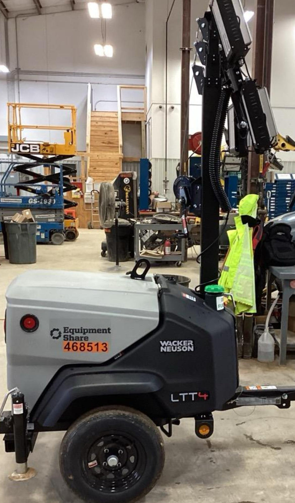 2024 Wacker Neuson LTT4 Diesel, Kohler KDW702, Deep Sea Controller, Auto Start, LED 320W, Bypass Outlet, T3