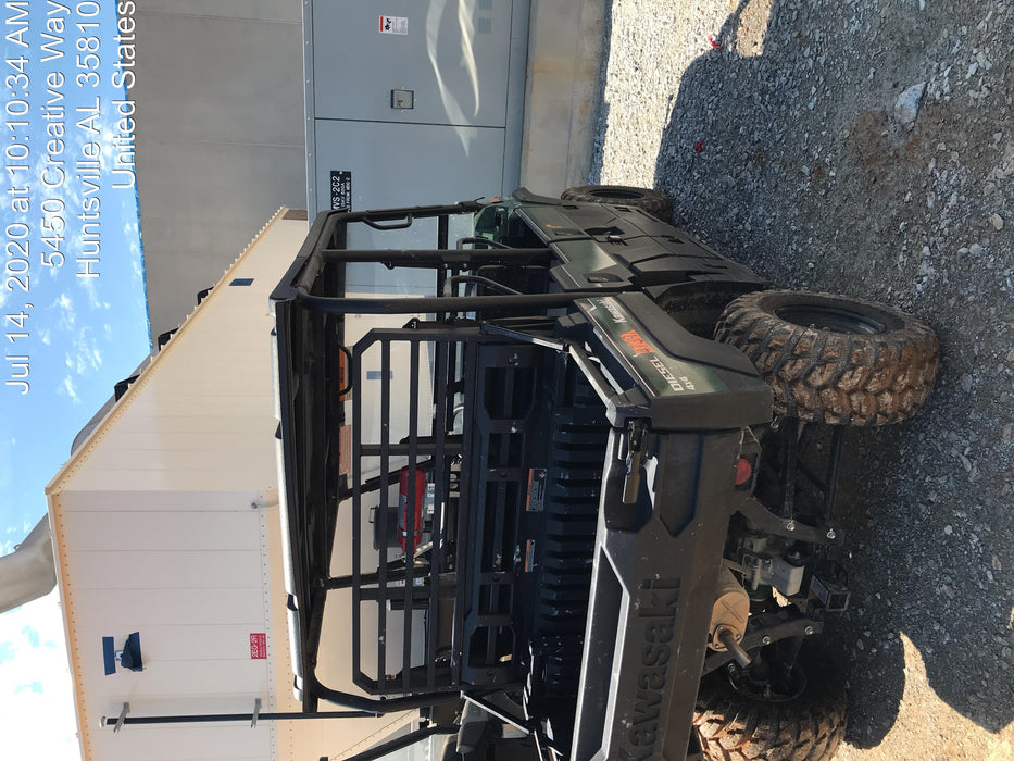 2019 Kawasaki Mule PRO-DXT Standard Options, Backup Alarm, Beacon, Plastic Hard Top, Poly Windshield, Horn Kit
