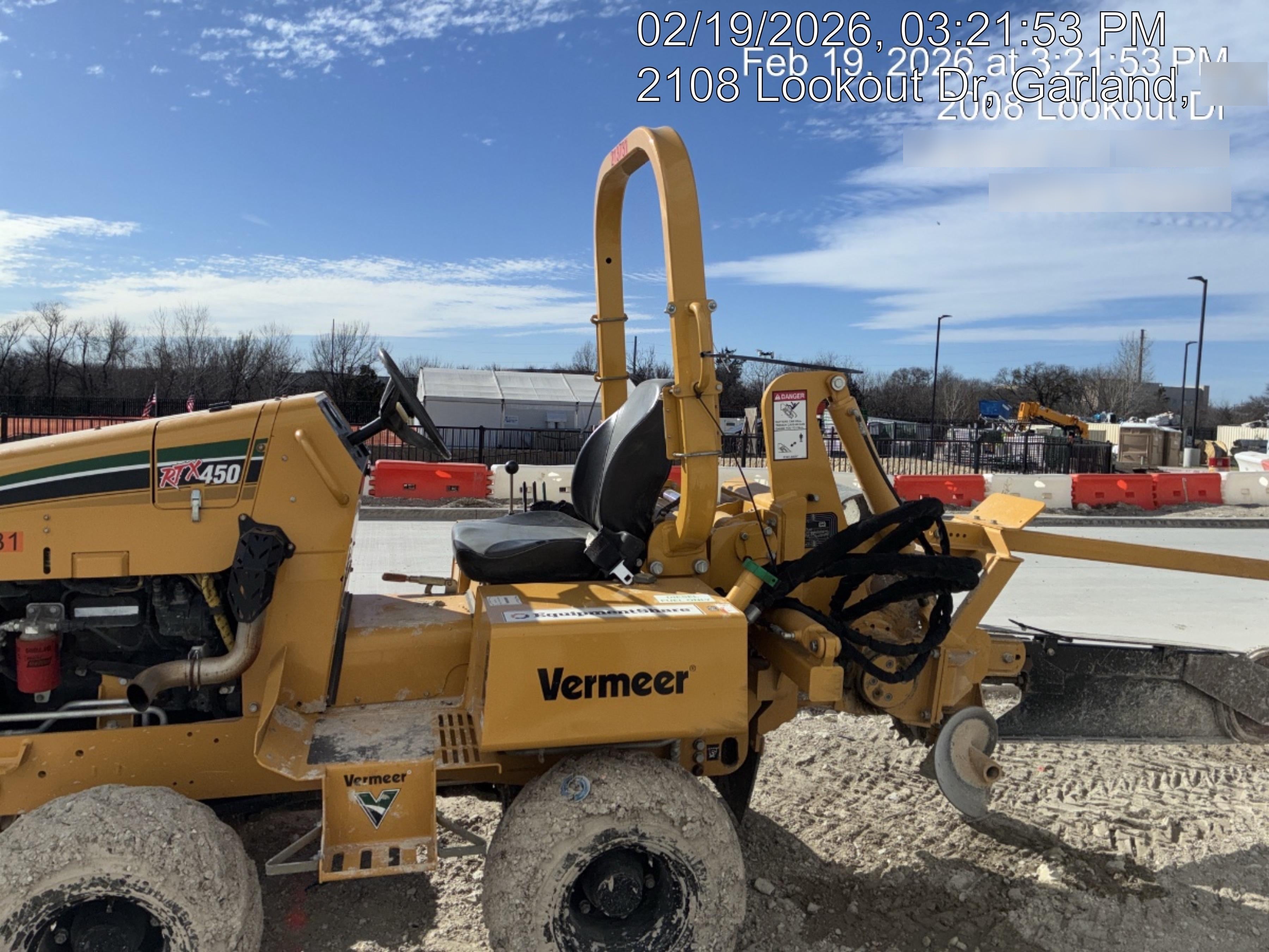 2022 VERMEER RTX450