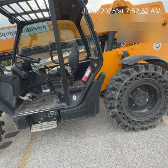 2020 JCB 509-42 Canopy, Solid Tires, Work Lights, Beacon, Aux Hydraulics, Back up Alarm, Lifting Eye, ES Decals
