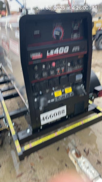 2024 Lincoln Electric LE400 Kubota V1505, Trlr, Cable Rack, Light Kit, ES Decals, T3