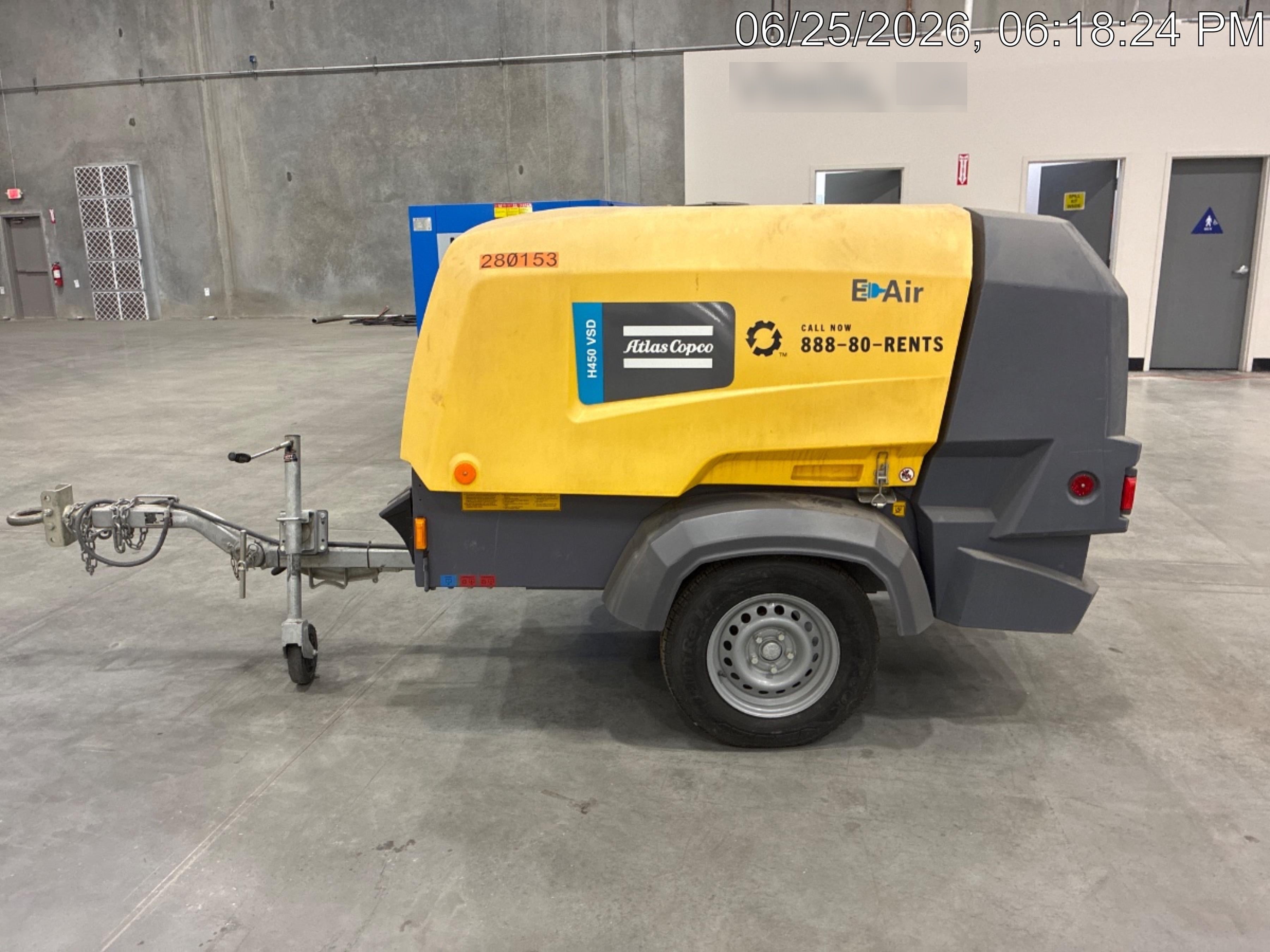 2022 ATLAS COPCO E-AIR H450