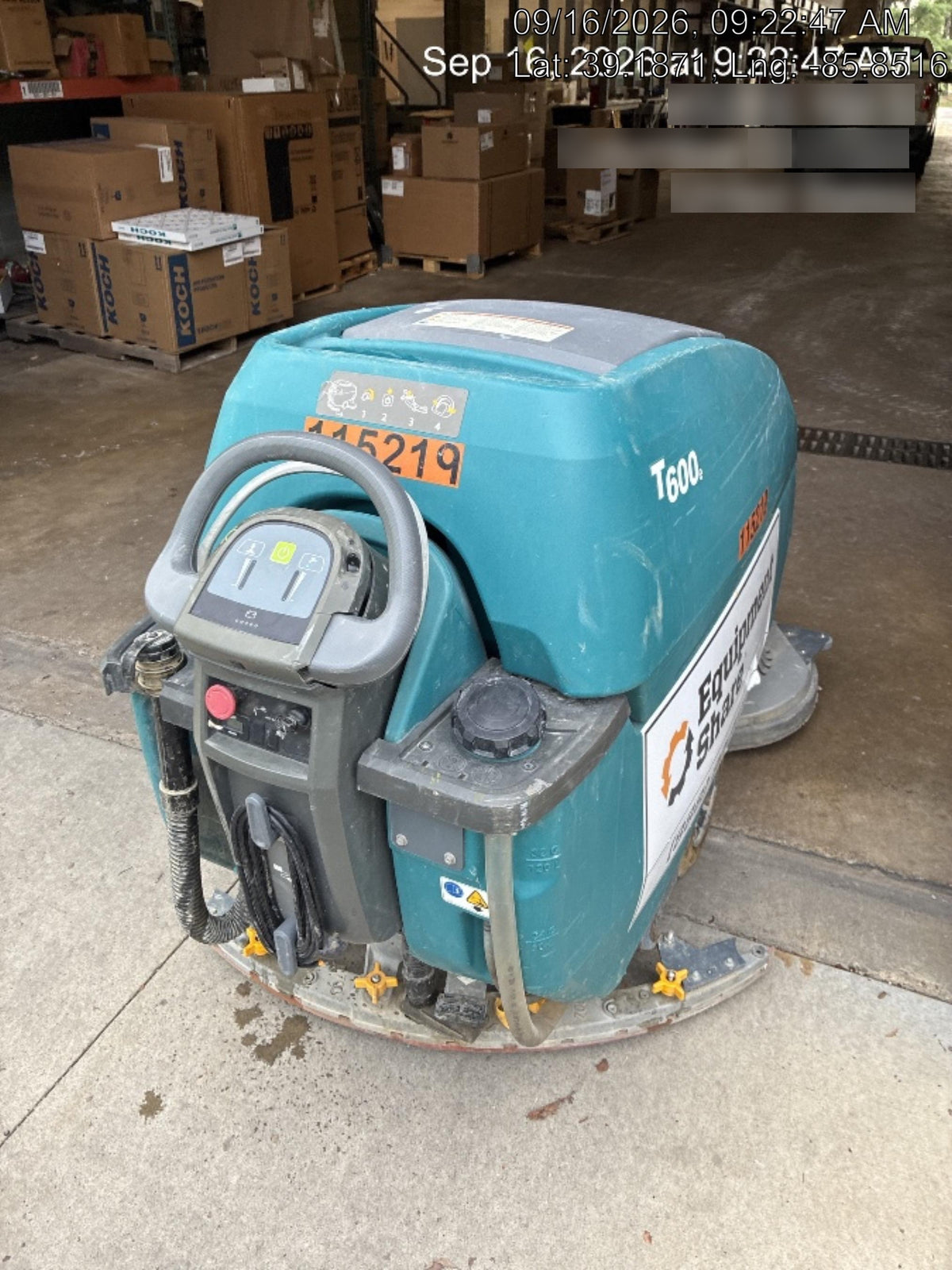 2020 TENNANT T600E