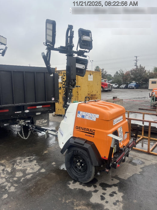 2023 Generac MLT2 Diesel, Flex Switch 120V Input, Powerzone Controller, 
(4) 320W LED Lights, 4kW Generator, 39.9 Gal Fuel Tank, 2" Ball, T3