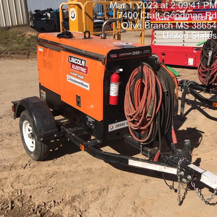 2020 Lincoln Electric Vantage 322 Ready-Pak 3