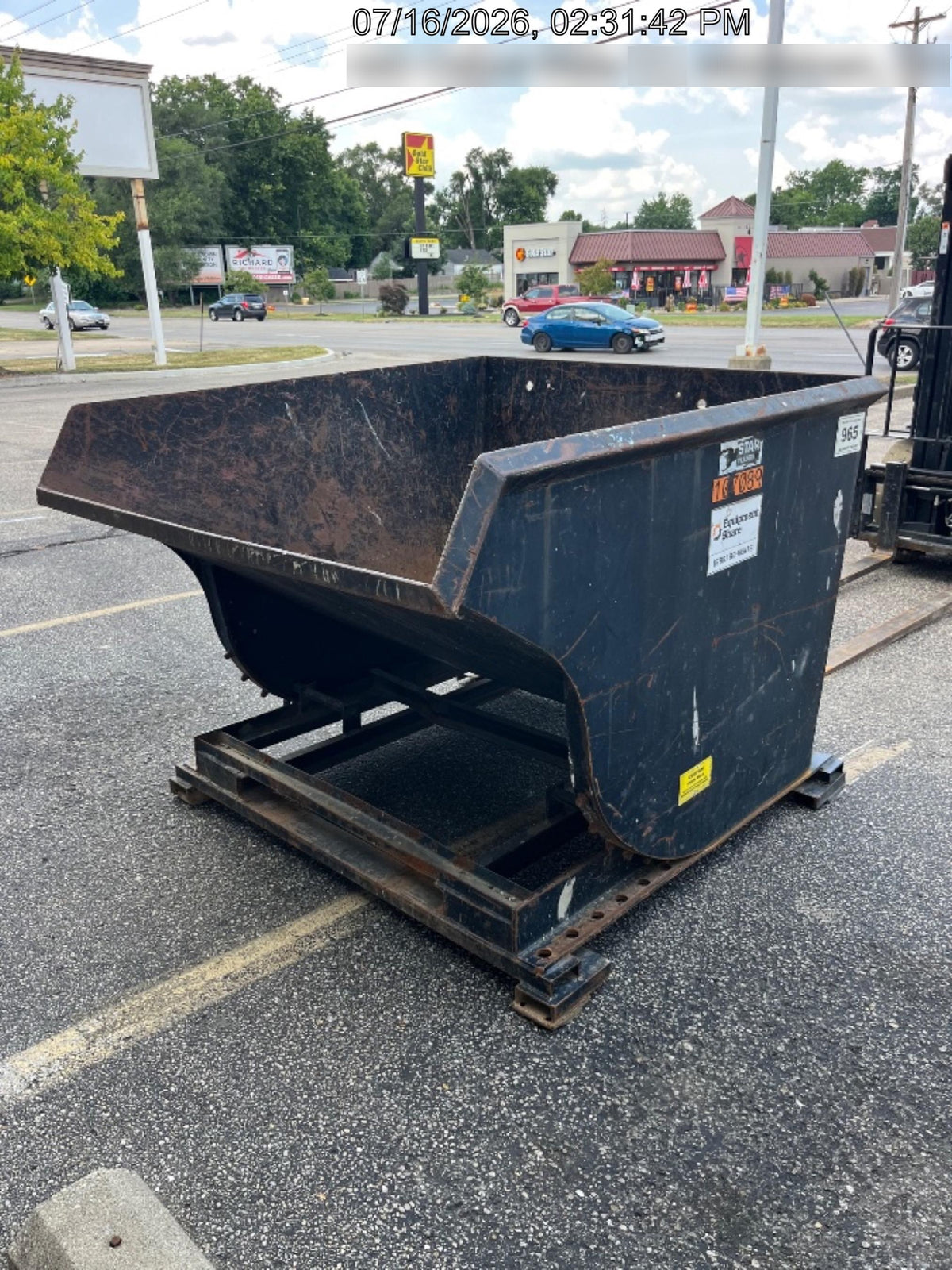 2020 STAR INDUSTRIES M-1820 - Self-Dump Hopper
