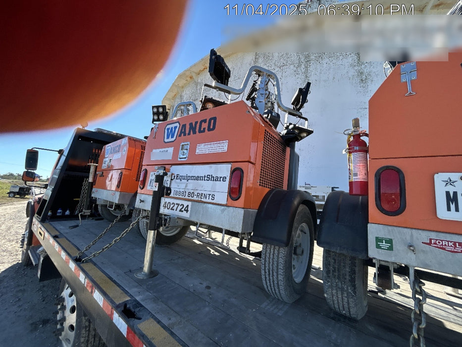 2024 Wanco WLTT-4MM4K Diesel, Deep Sea Controller, Shore Power Plug, Auto Start, (4) 350W LED Floodlights, 4kW Generator, 60 Gal Fuel Tank, 2" Ball, T3