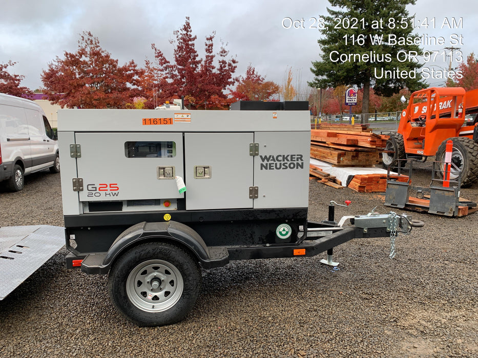 2020 WACKER NEUSON G25