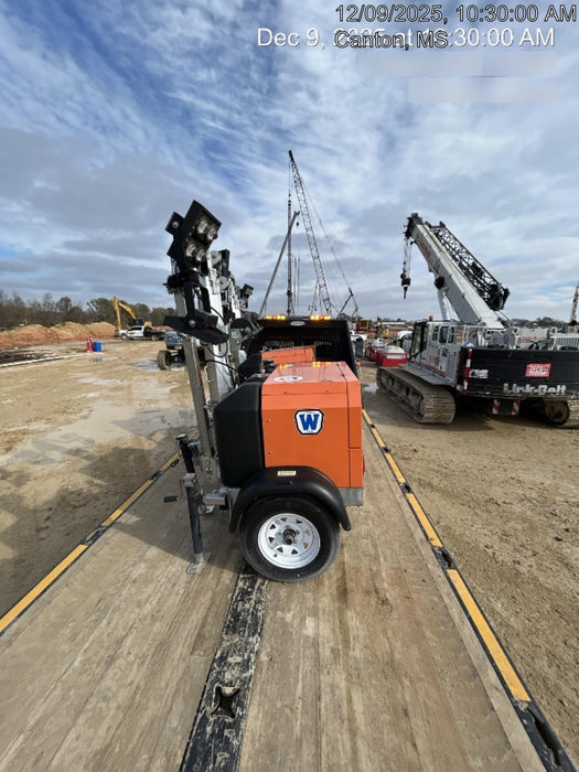 2023 Wanco WLTT-4MM4K Diesel, Deep Sea Controller, Shore Power Plug, Auto Start, (4) 350W LED Floodlights, 4kW Generator, 60 Gal Fuel Tank, 2" Ball, T3