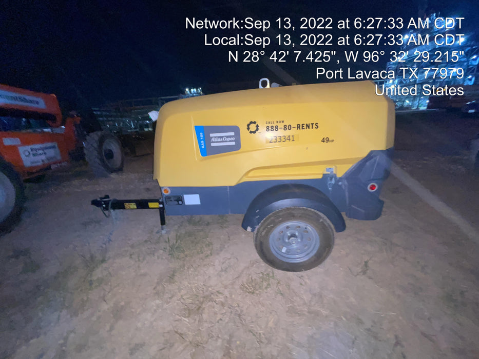 2022 ATLAS COPCO XAS188 CWK