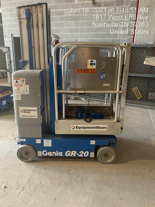 2020 GENIE GR-20