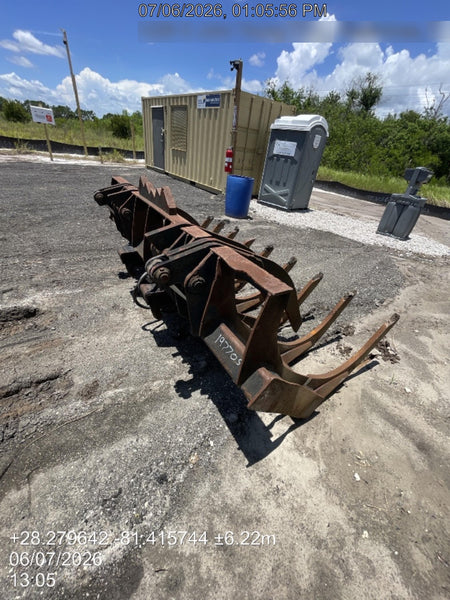 2021 FLECO 120" Grapple Rake - Fleco