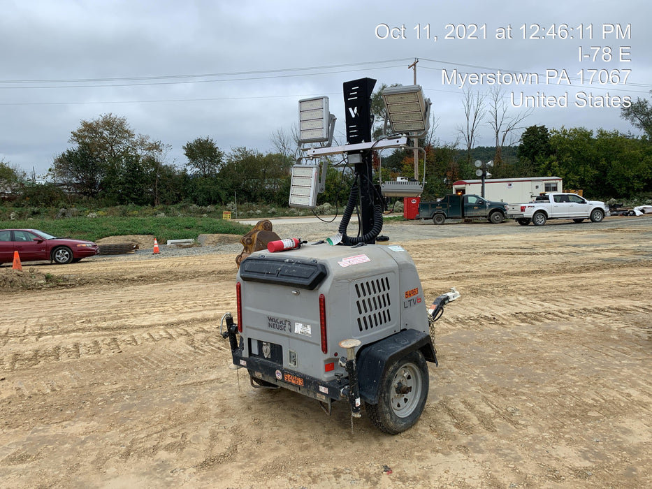 2019 Wacker Neuson LTV6K-LED Standard LED Towable Light Tower w/None