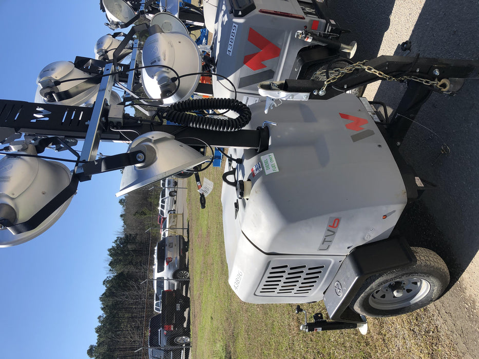 2019 Wacker Neuson LTV6L-MH Wacker Neuson LTV6L Mobile Light Tower w/Fuel Level Sensor Installed