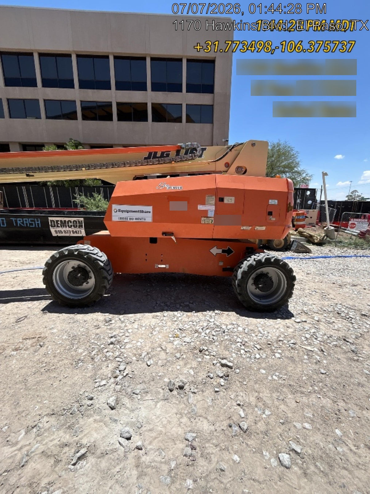 2019 JLG 860SJ