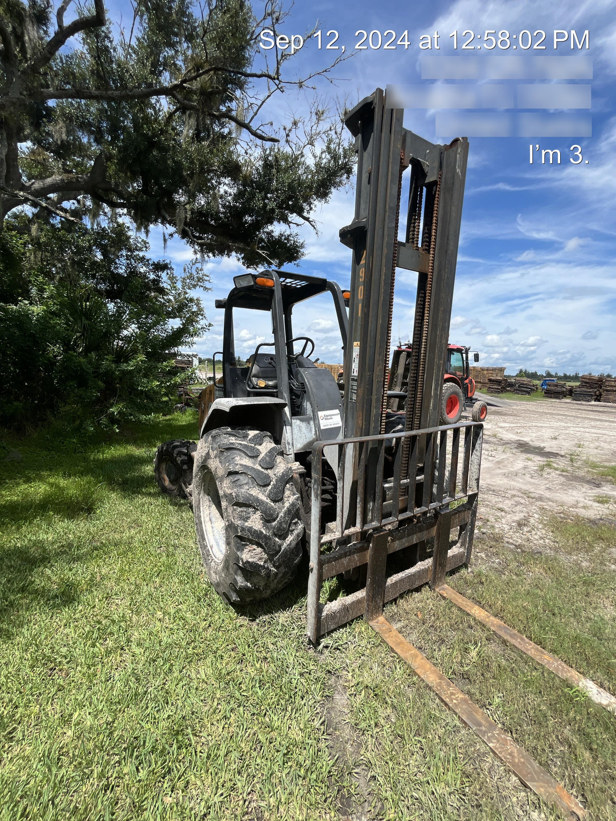 2018 CASE 586H