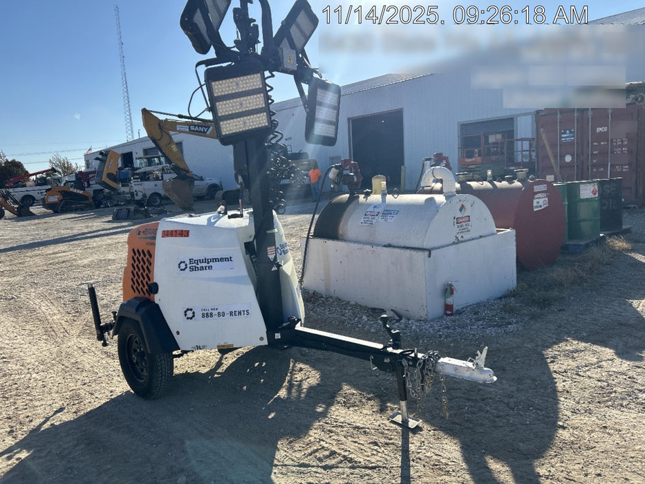 2023 Generac MLT2 Diesel, Flex Switch 120V Input, Powerzone Controller, (4) 320W LED Lights, 4kW Generator, 39.9 Gal Fuel Tank, 2" Ball, T3