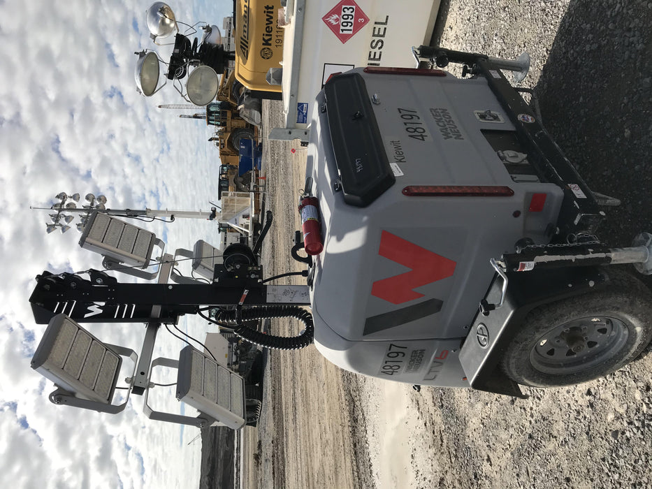 2018 Wacker Neuson LTV6L-MH Wacker Neuson LTV6L Towable Light Tower